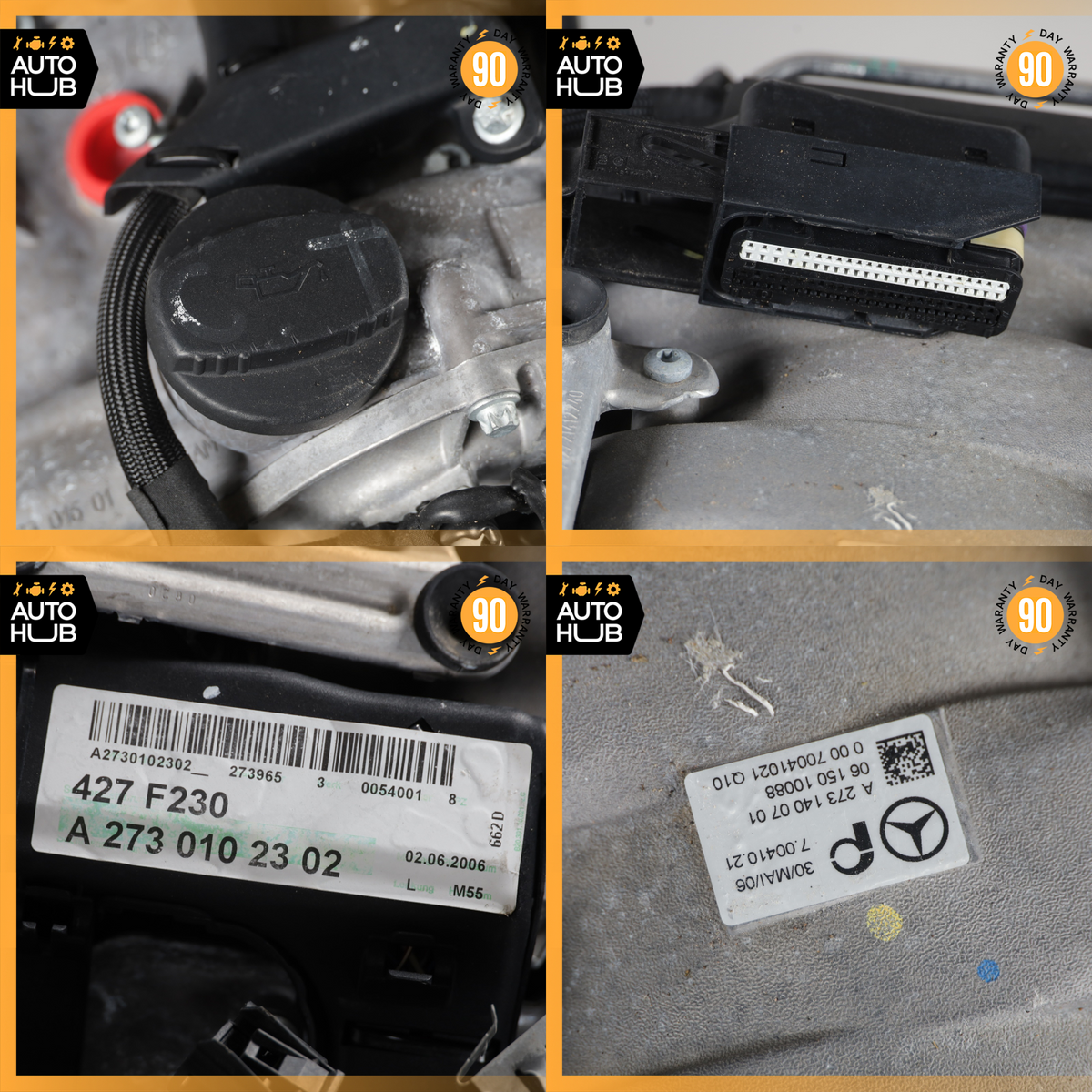 07-12 Mercedes R230 SL550 E550 Engine Motor Assembly 5.5L V8 M273 RWD OEM 113k - photo 17