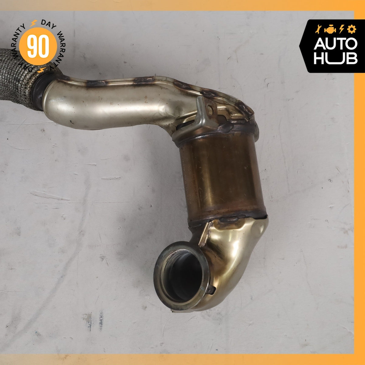 16-18 Audi 8V A3 E-Tron 1.4L Engine Exhaust Downpipe 5Q0131690F OEM - photo 8
