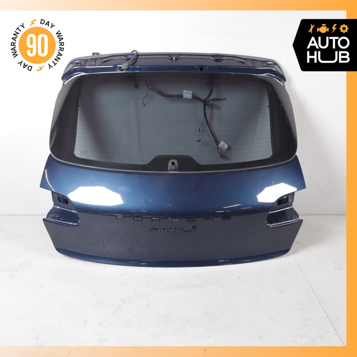 15-18 Porsche Macan S 95B Trunk Lid Liftgate Tailgate Hatch Shell Blue OEM - photo 1