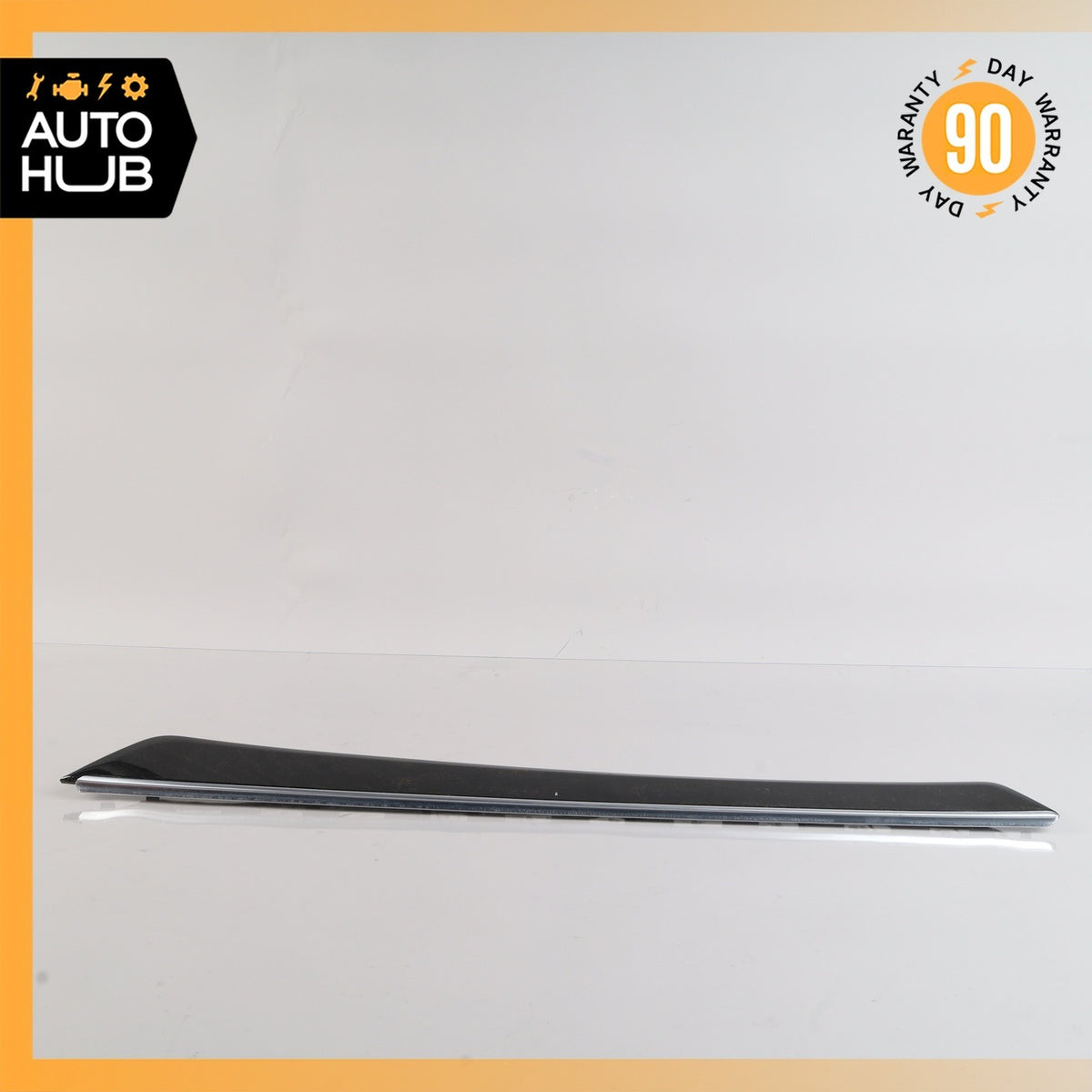 14-16 Mercedes W212 E350 E550 Rear Left Door Panel Bezel Trim Wood OEM 75k - photo 9