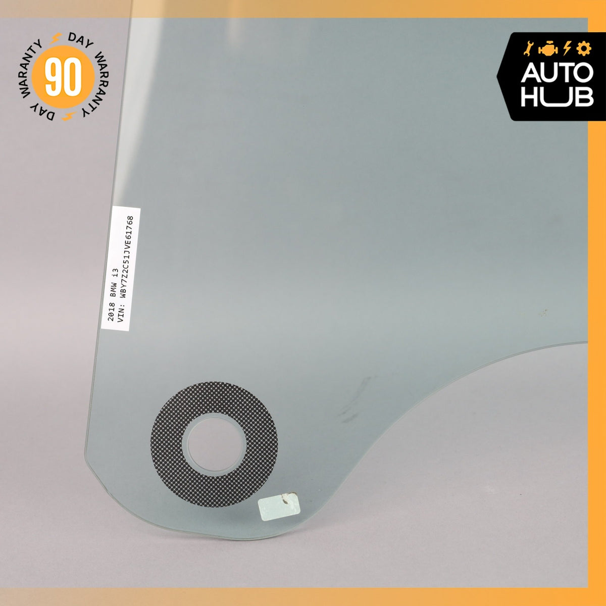 BMW i3 I01 Front Right Passenger Side Door Window Glass 7290860 OEM - photo 19