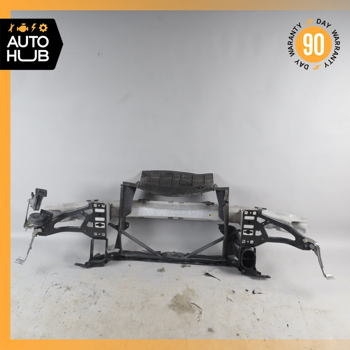 04-10 BMW E60 550i 535i Front Reinforcement Bar Radiator Support Clip OEM - photo 10