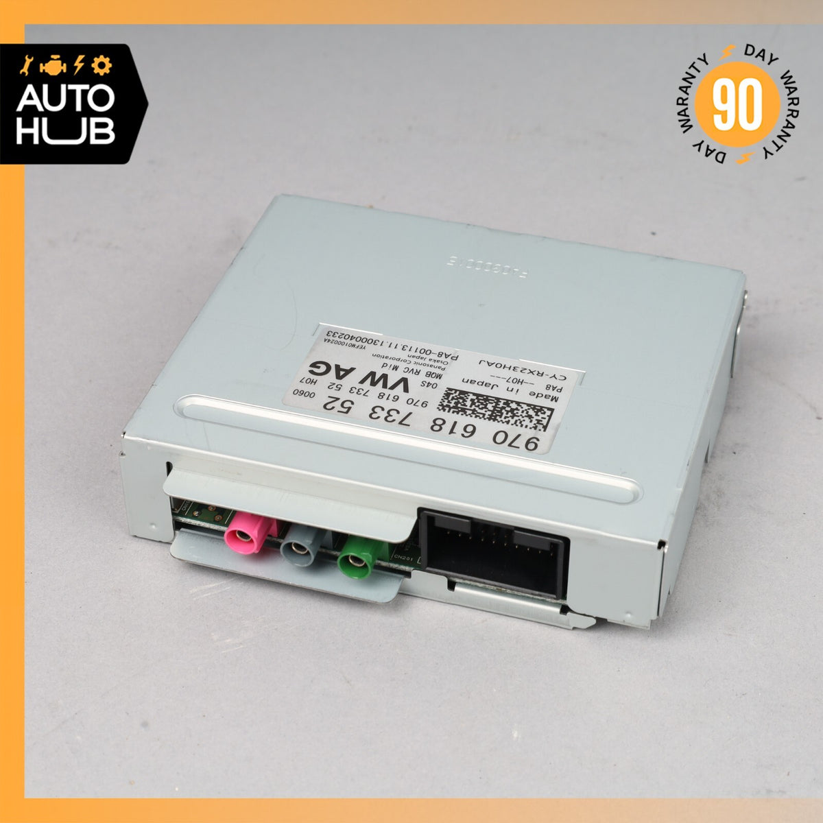 14-16 Porsche Panamera 970 Rear View Camera Control Module Unit OEM 70k - photo 2