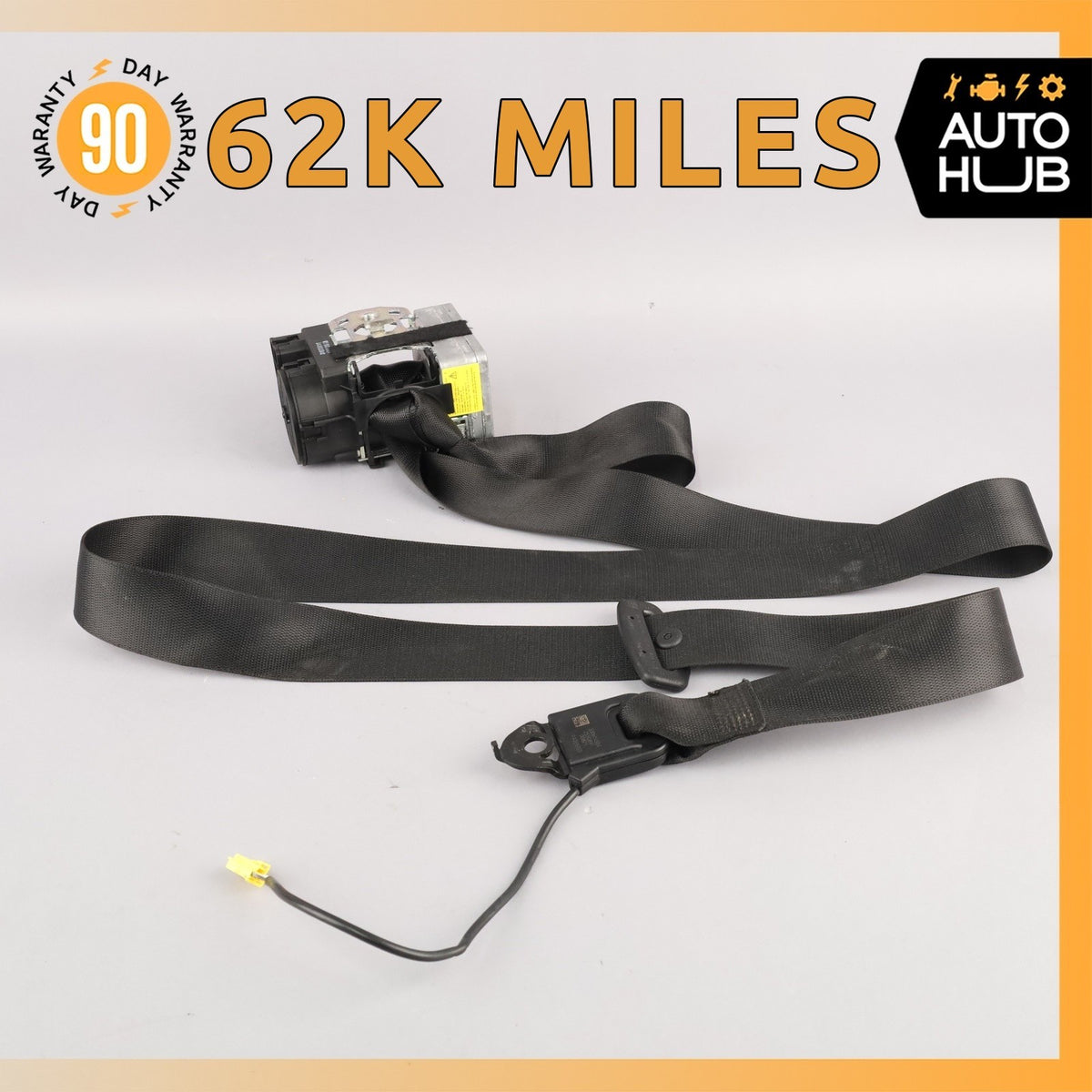 07-12 Mercedes R230 SL550 SL55 AMG Right Side Seat Belt Retractor Black OEM - photo 1