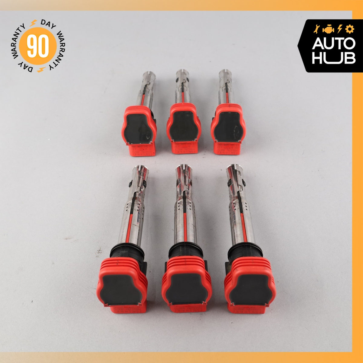 10-16 Audi B8 S4 A4 Engine Motor Starter Ignition Coil Coils Set OEM - photo 5