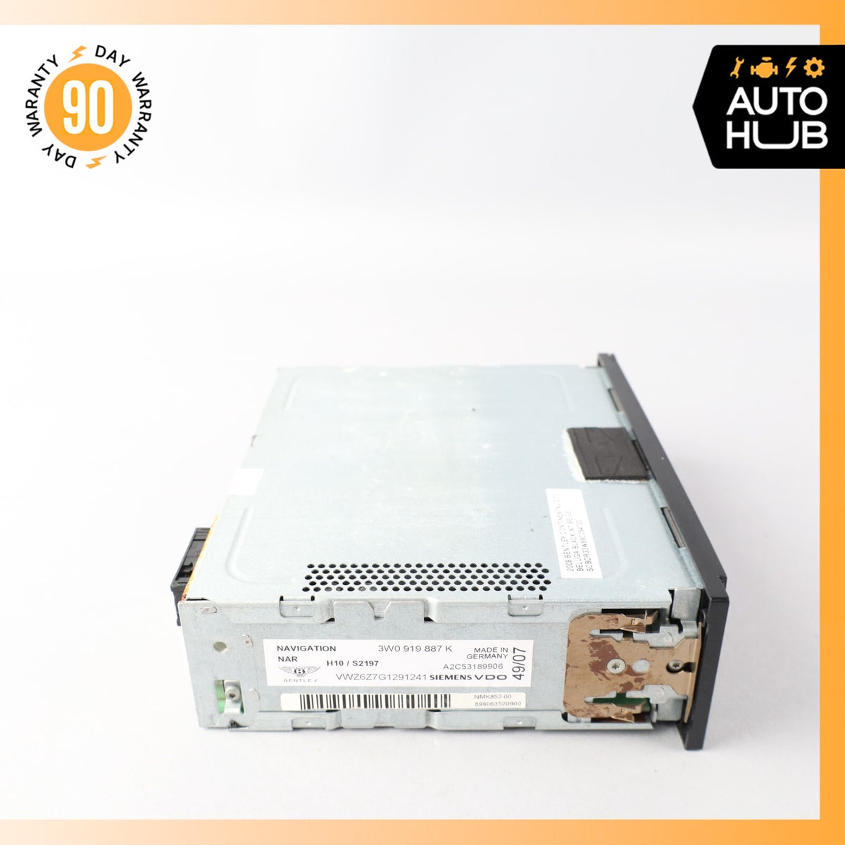 08-10 Bentley Continental GTC Flying Spur Navigation CD Disc Player GPS OEM 63k - photo 6