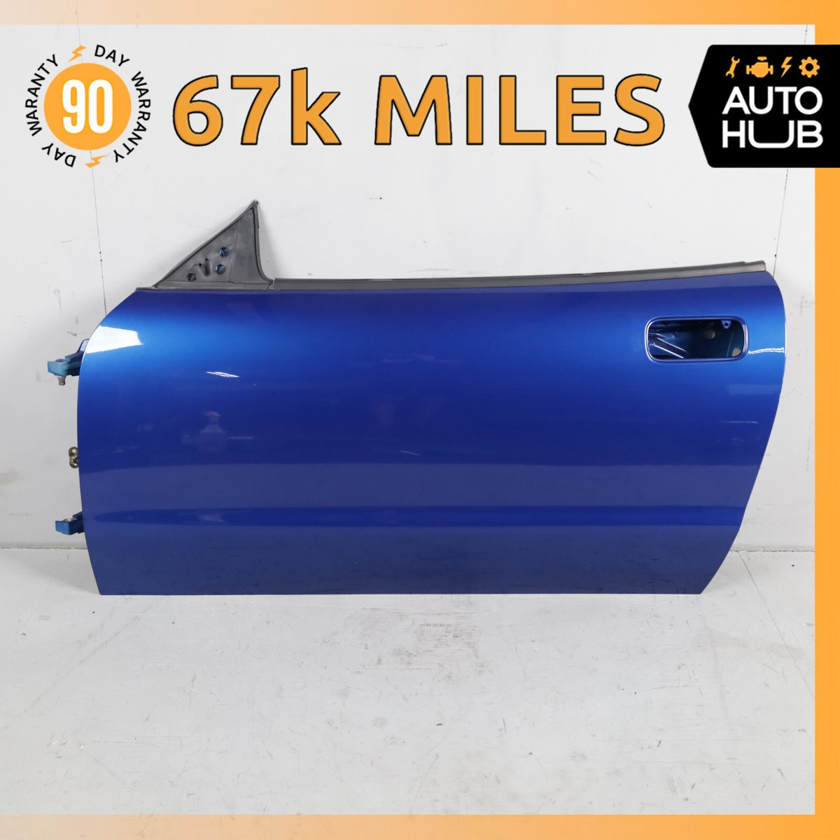 02-07 Maserati M138 Coupe 4200 GT Left Side Door Shell Frame Panel Blue OEM 67k - photo 1