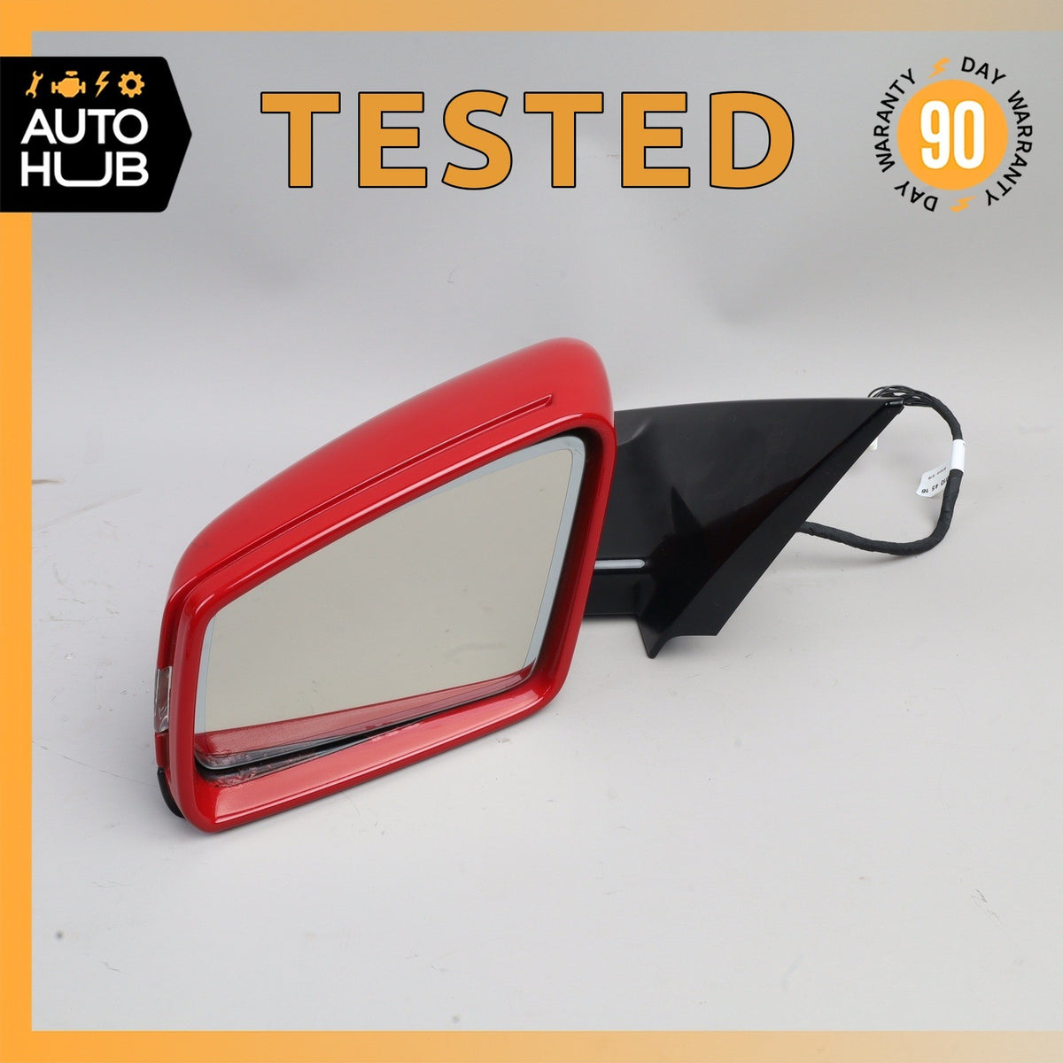 10-17 Mercedes W207 E350 E550 Left Driver Side Rear View Door Mirror OEM - photo 1