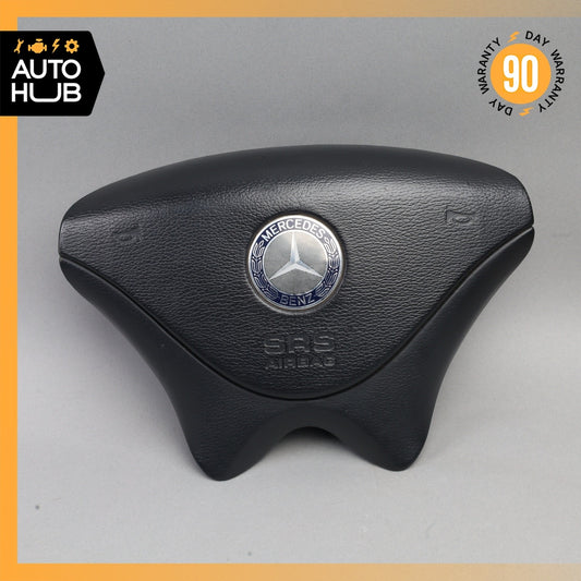 01-04 Mercedes R170 SLK320 SL500 Driver Steering Wheel Air Bag Airbag Black OEM - photo 1