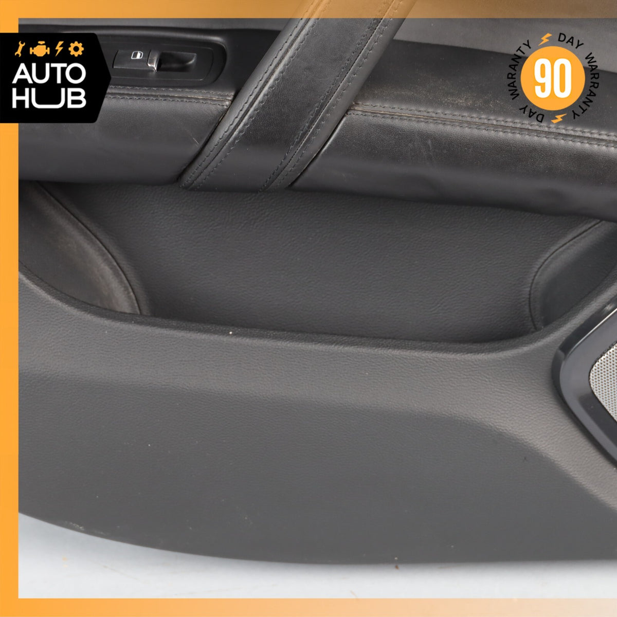 14-17 Maserati Quattroporte GTS M156 Rear Left Interior Door Panel Black OEM - photo 6