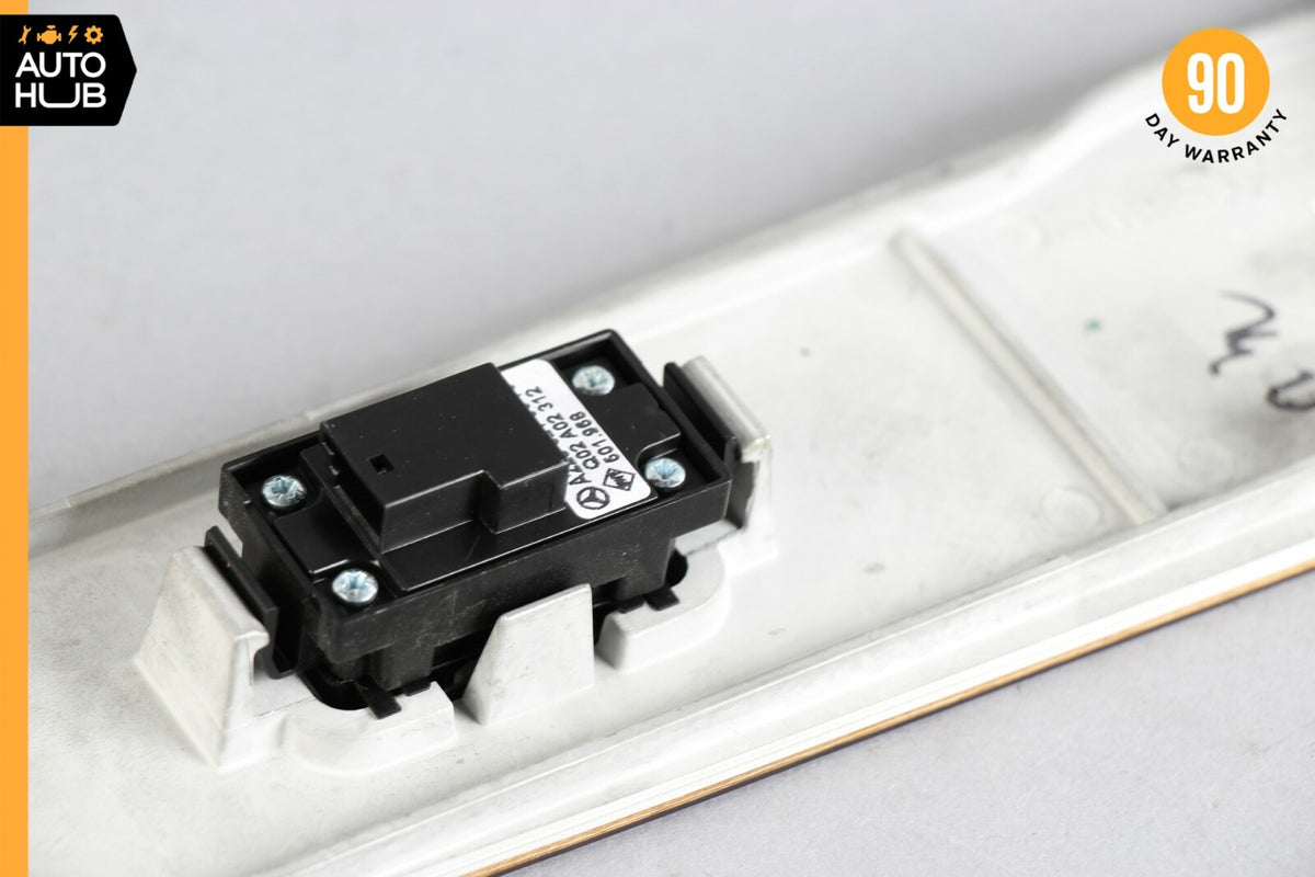 03-06 Mercedes W215 CL500 CL55 Right Door Master Window Switch Bezel Trim OEM - photo 7