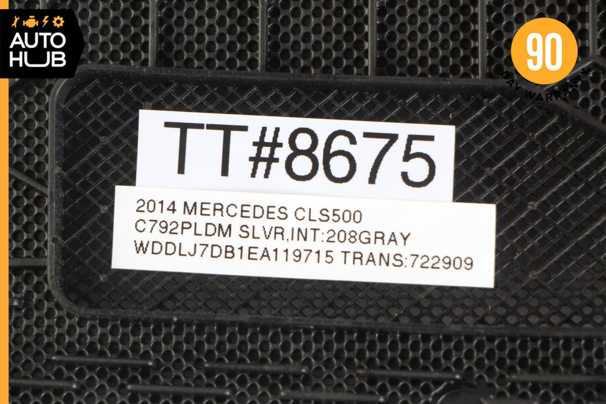 12-18 Mercedes W218 CLS550 CLS400 Dashboard Dash Grille Speaker Cover Black OEM - photo 12