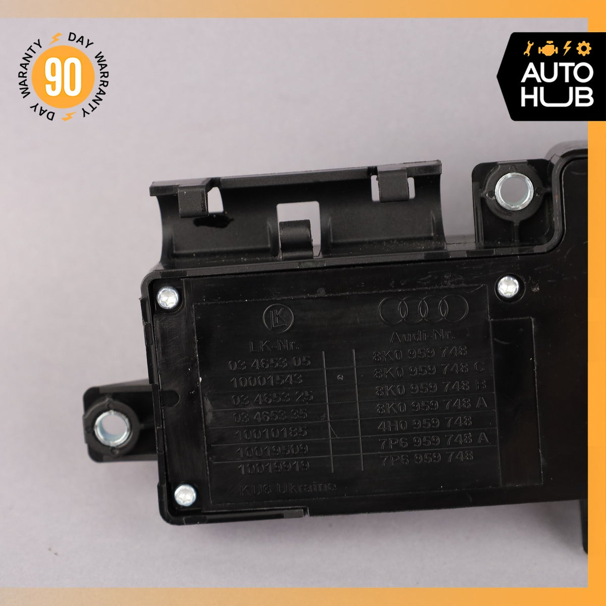 Audi 8R Q5 S4 A4 Front Right Passenger Seat Control Switch 8K0959748C OEM - photo 6