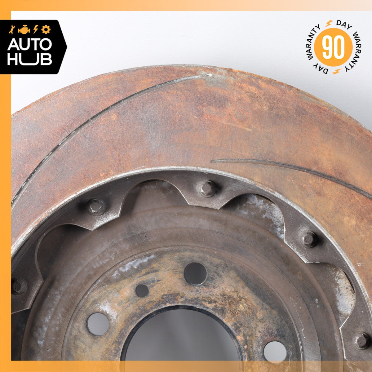 19-24 Aston Martin DB11 Vantage Front Left & Right Side Brake Rotor Set OEM - photo 10