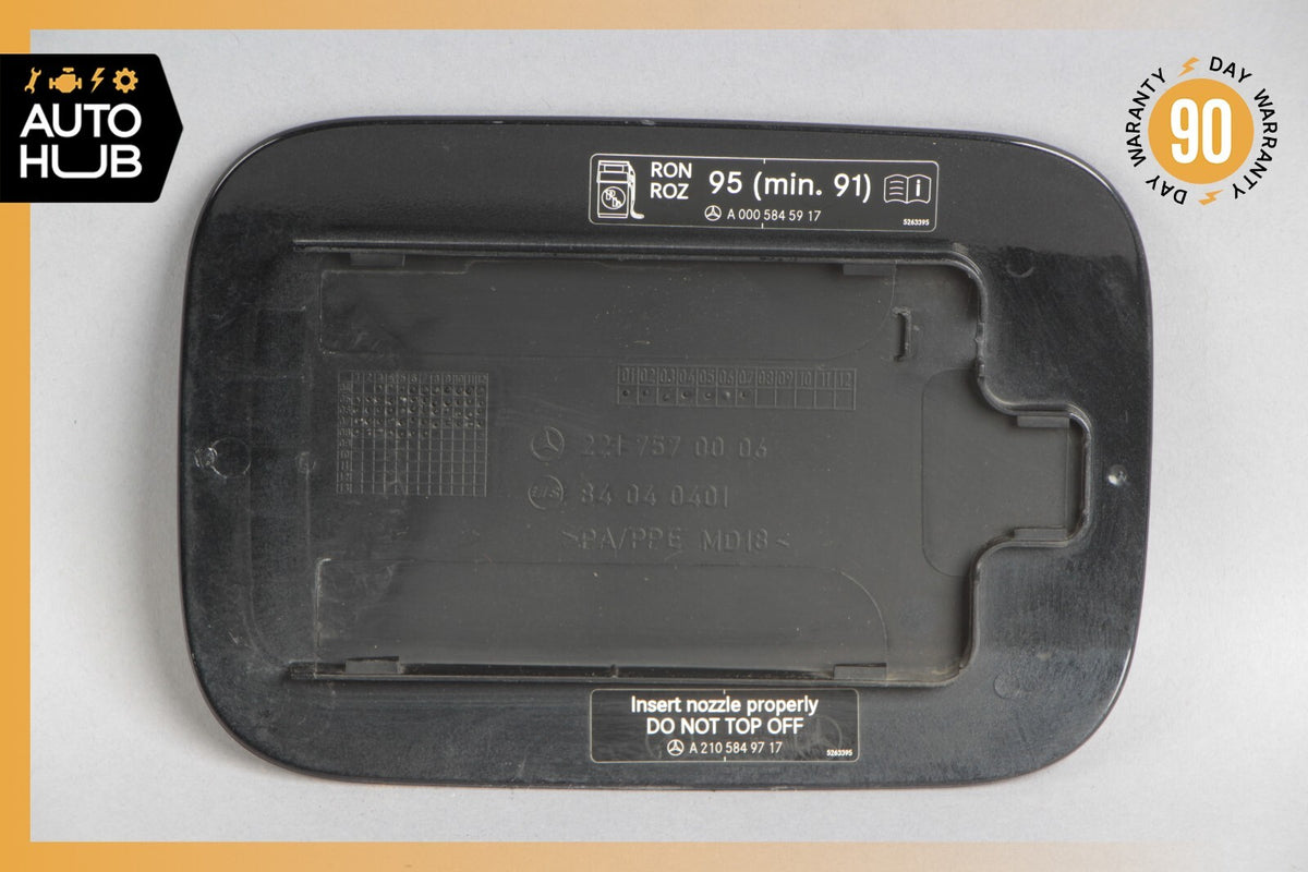 07-13 Mercedes W221 S550 S400 S63 AMG Fuel Door Lid Gas Tank Cover OEM - photo 6
