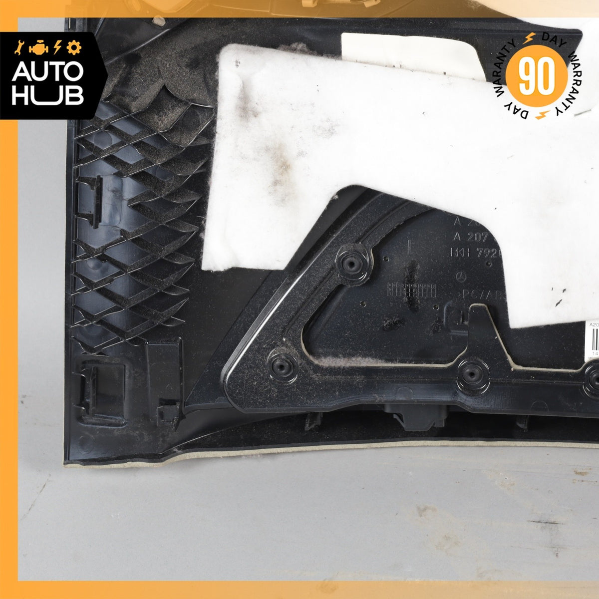 10-13 Mercedes W207 E550 E350 Coupe Rear Left Driver Side Door Panel Beige OEM - photo 14