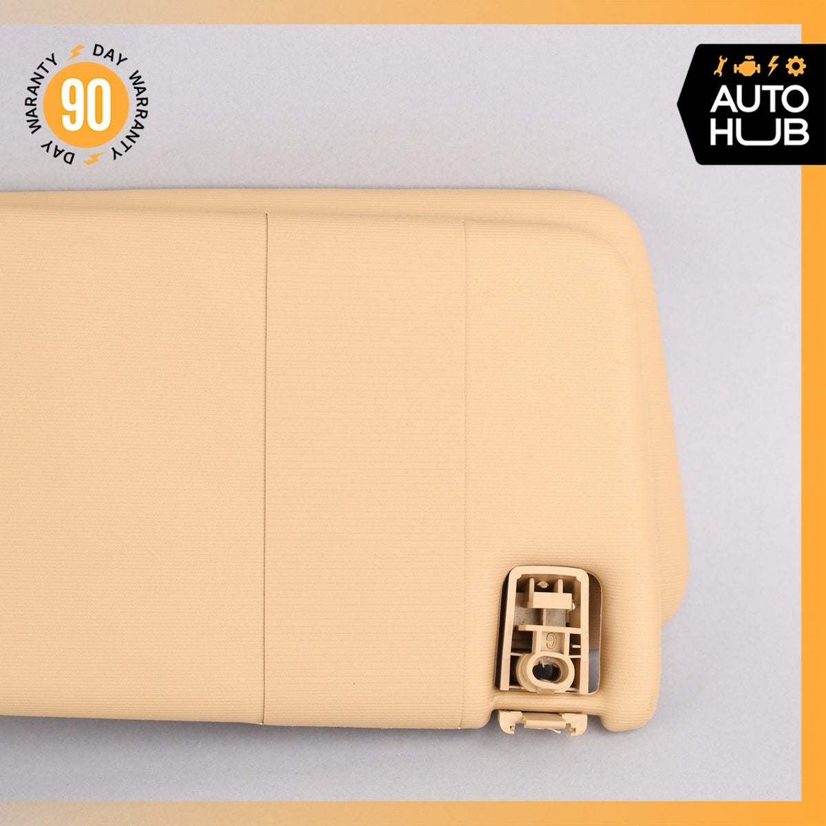 11-14 Porsche Cayenne 958 Sun Visor Sunvisor Front Left Driver Side Beige OEM - photo 6