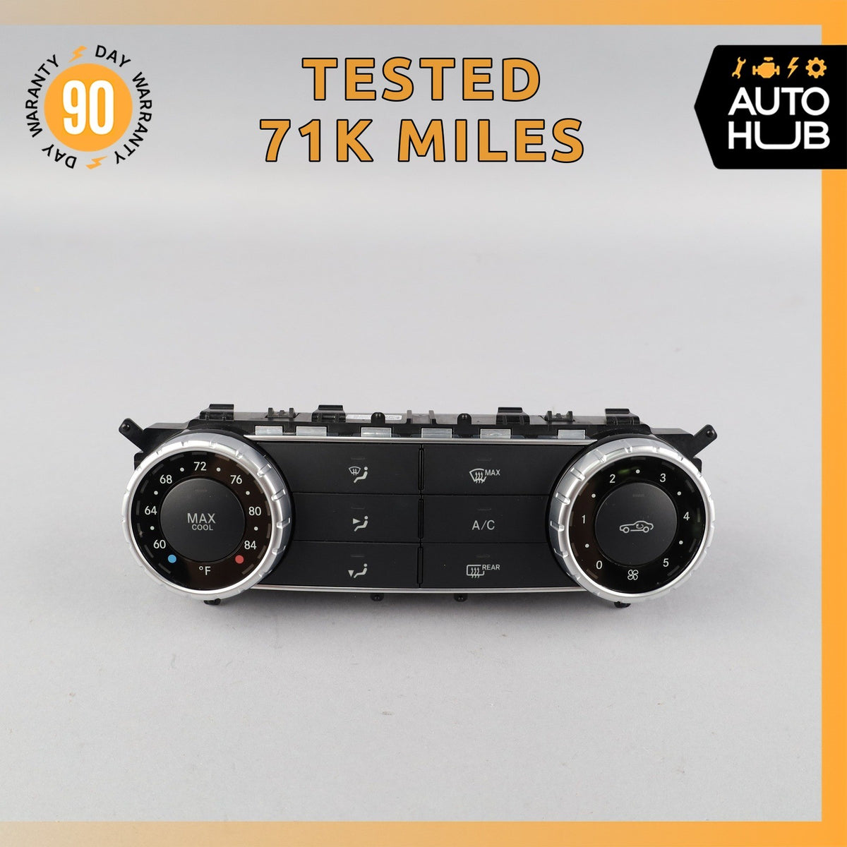 13-20 Mercedes R172 SLK250 SLC300 SLK350 AC A/C Heater Climate Control OEM 71k - photo 1