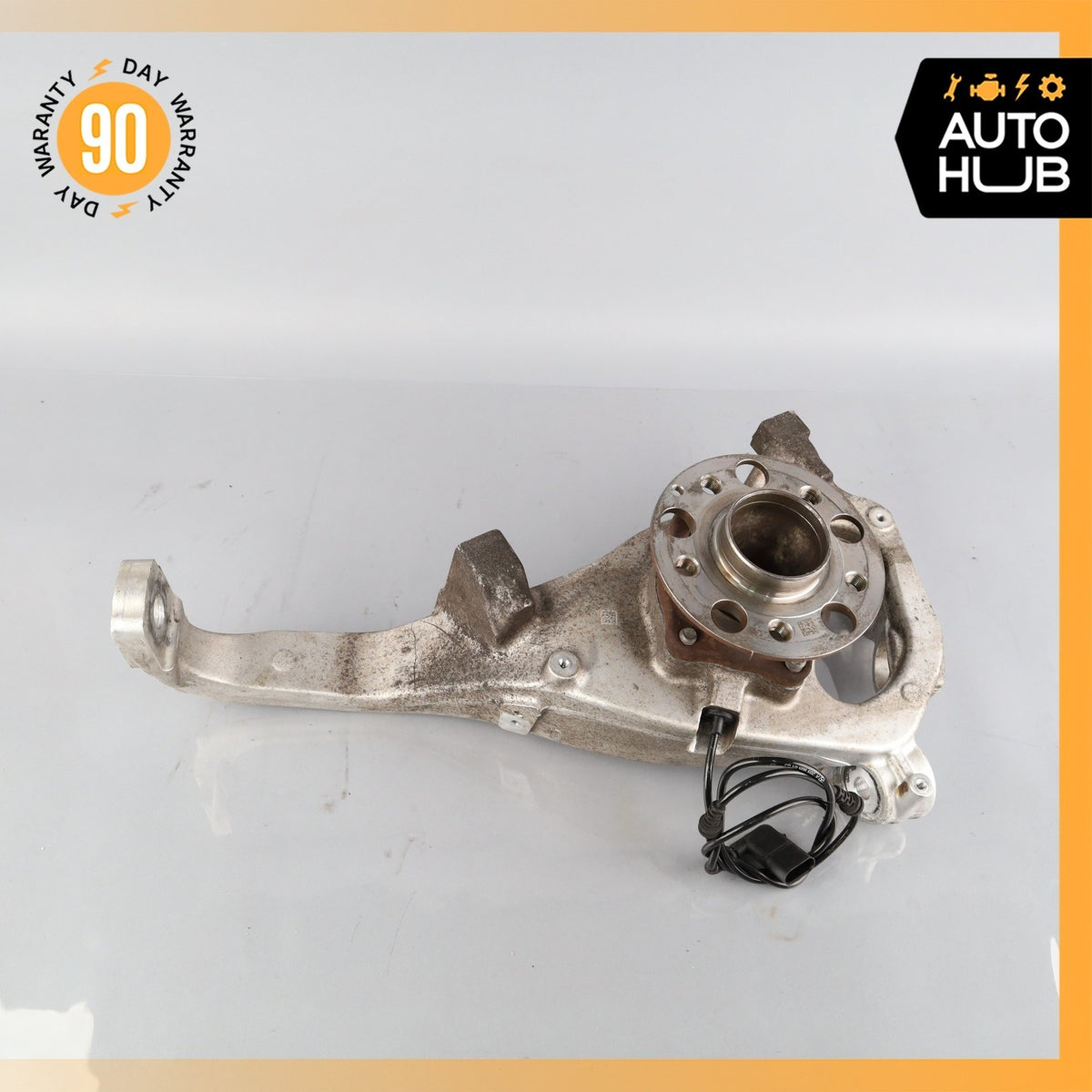15-23 Mercedes W205 C63 AMG S Front Left Side Spindle Knuckle Hub OEM - photo 2