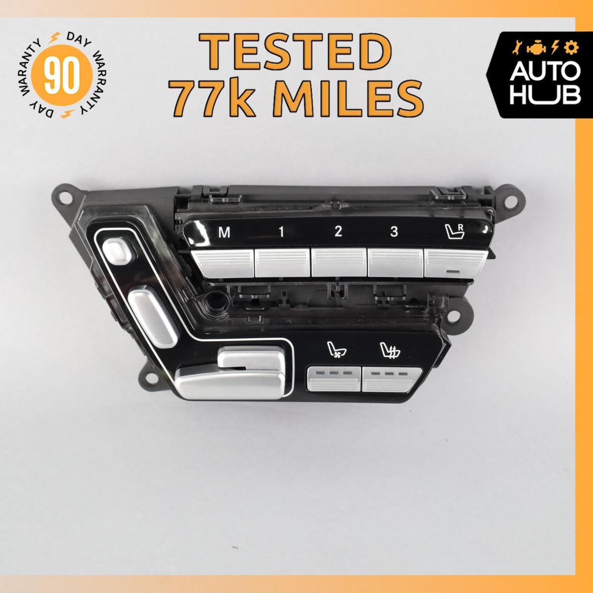 07-14 Mercedes W221 S400 Front Left Driver Seat Control Memory Switch OEM 77k - photo 1