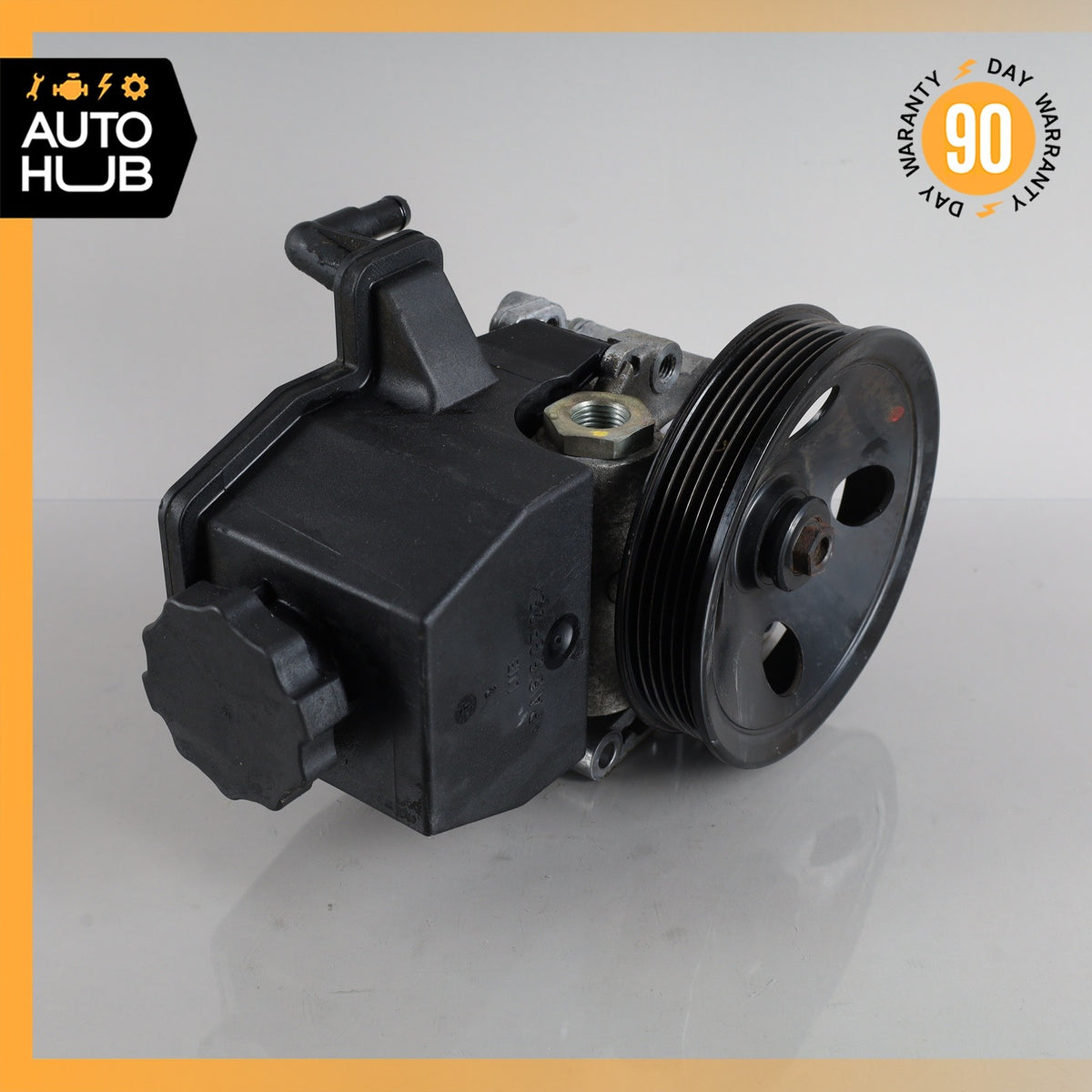 96-00 Mercedes R170 SLK230 C230 Power Steering Pump w/Reservoir 0024662901 OEM - photo 2
