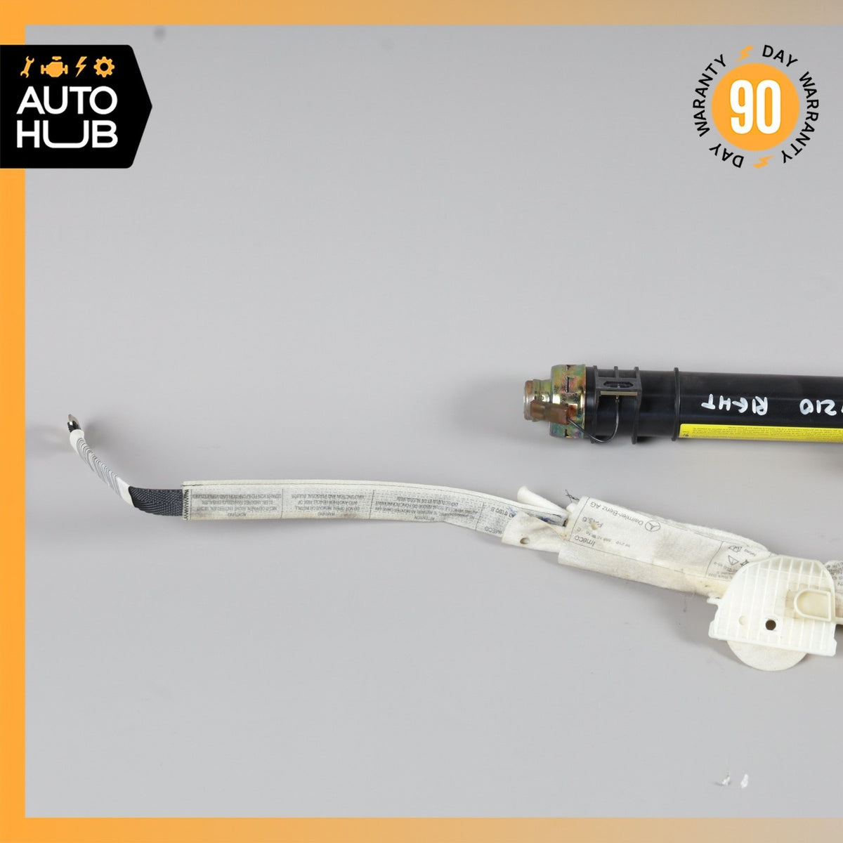 Mercedes W210 E430 E55 AMG Sedan Roof Curtain Airbag Air Bag Right Side OEM - photo 10