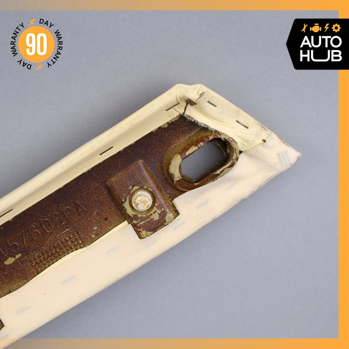 00-02 Bentley Arnage / RR Seraph Front Right Quarter Upper A Pillar Beige OEM - photo 15