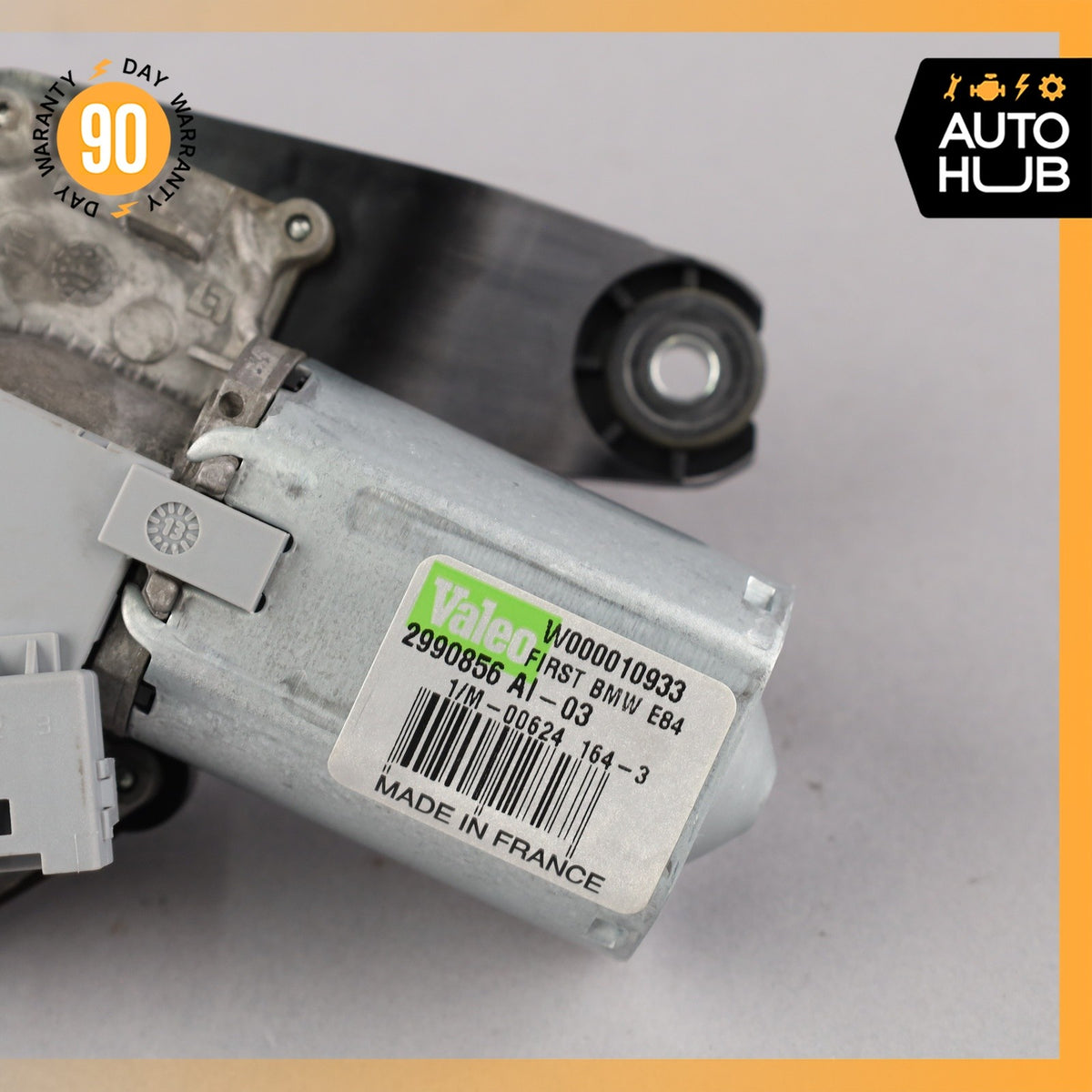 13-15 BMW E84 X1 Rear Glass Windshield Wiper Motor OEM 48k - photo 3