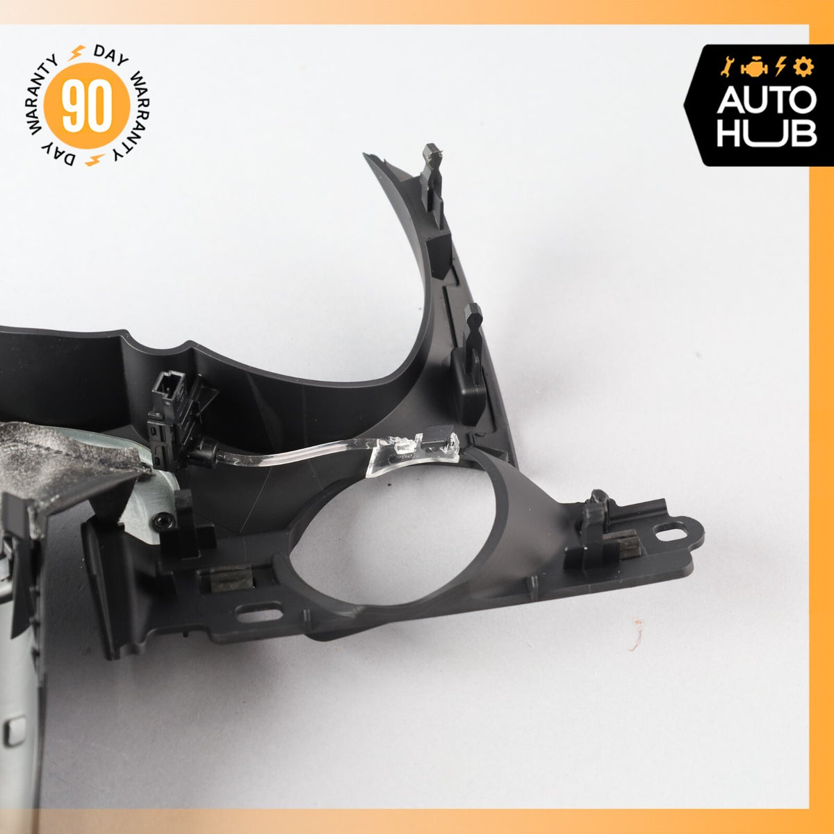 11-18 Porsche Cayenne 958 E-Hybrid Steering Column Cover Trim Black OEM - photo 8