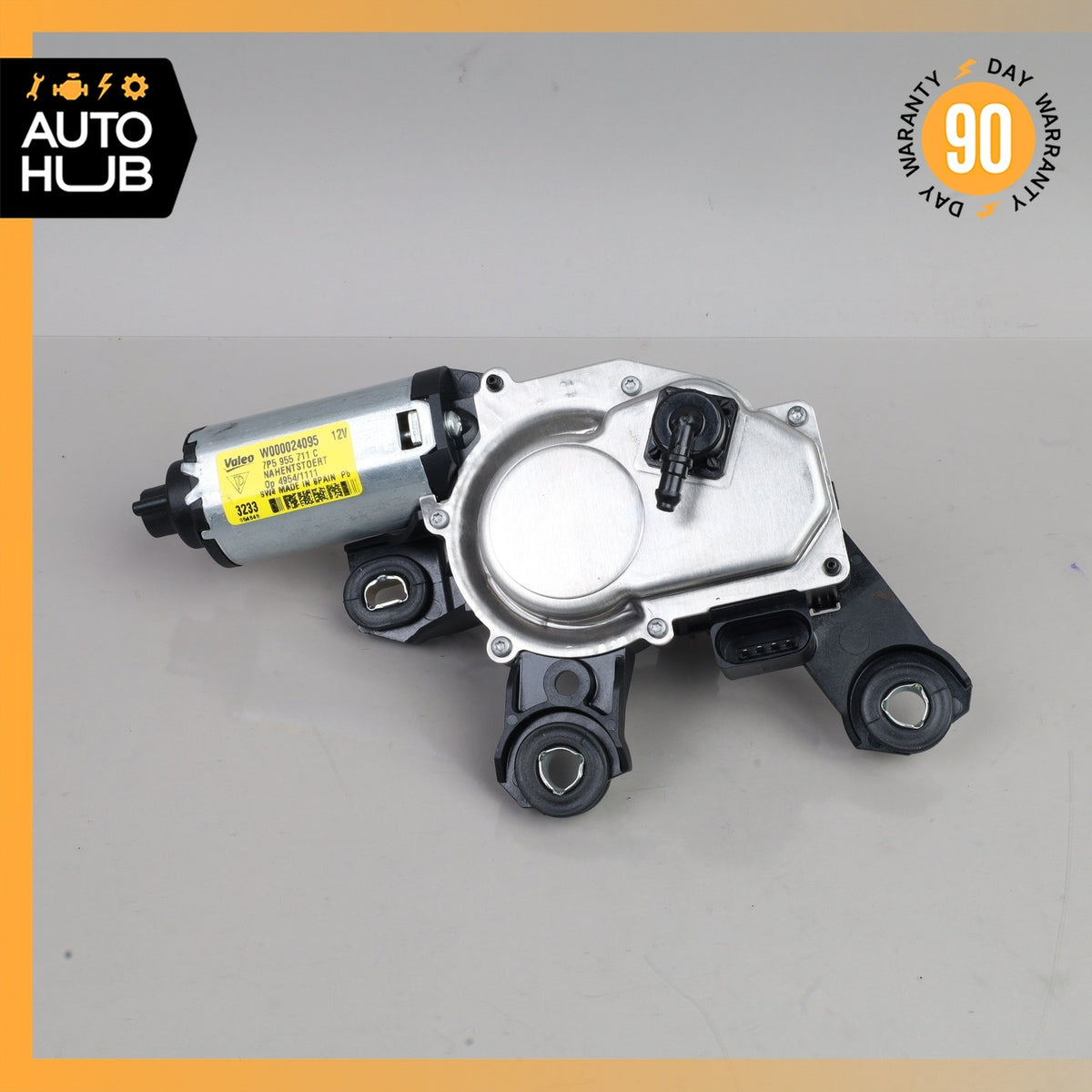 11-18 Porsche Cayenne 958 Rear Glass Windshield Wiper Motor 7P5955711B OEM - photo 2