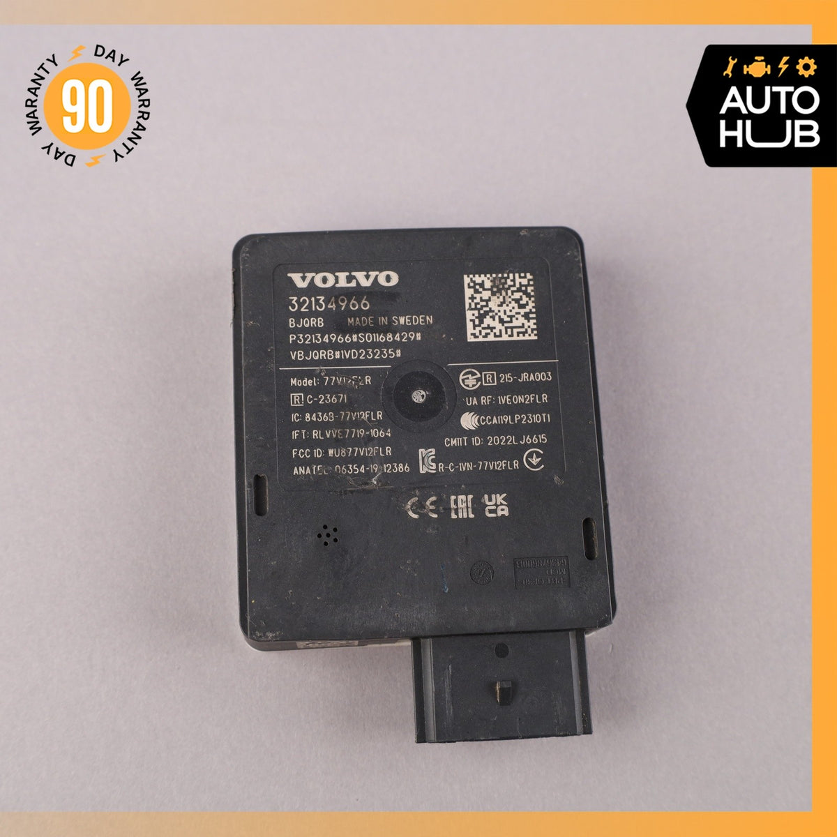 23-25 Volvo S60 Front Blind Spot Radar Distance Sensor OEM 60k - photo 8
