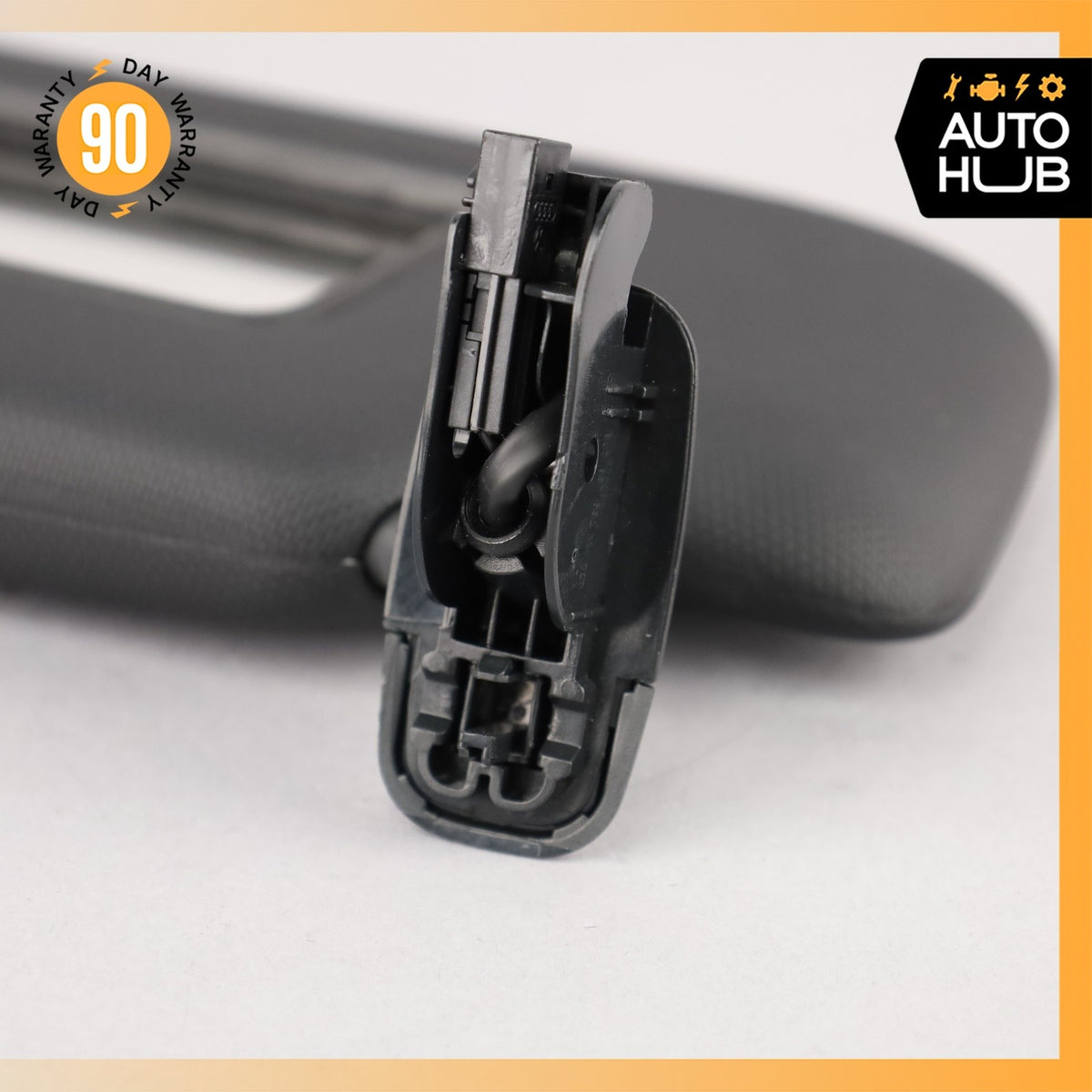 13-17 Audi 8R Q5 Left Driver Sunvisor Sun Visor Black OEM 74k - photo 12