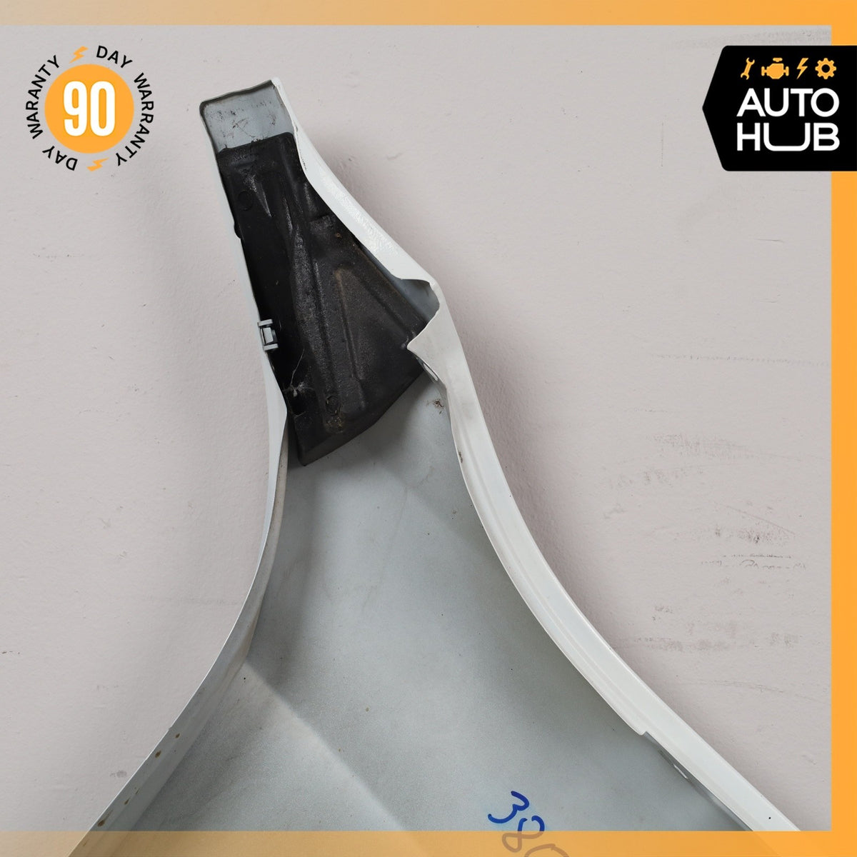 13-15 BMW E84 X1 Left Driver Side Fender Assembly White OEM - photo 9