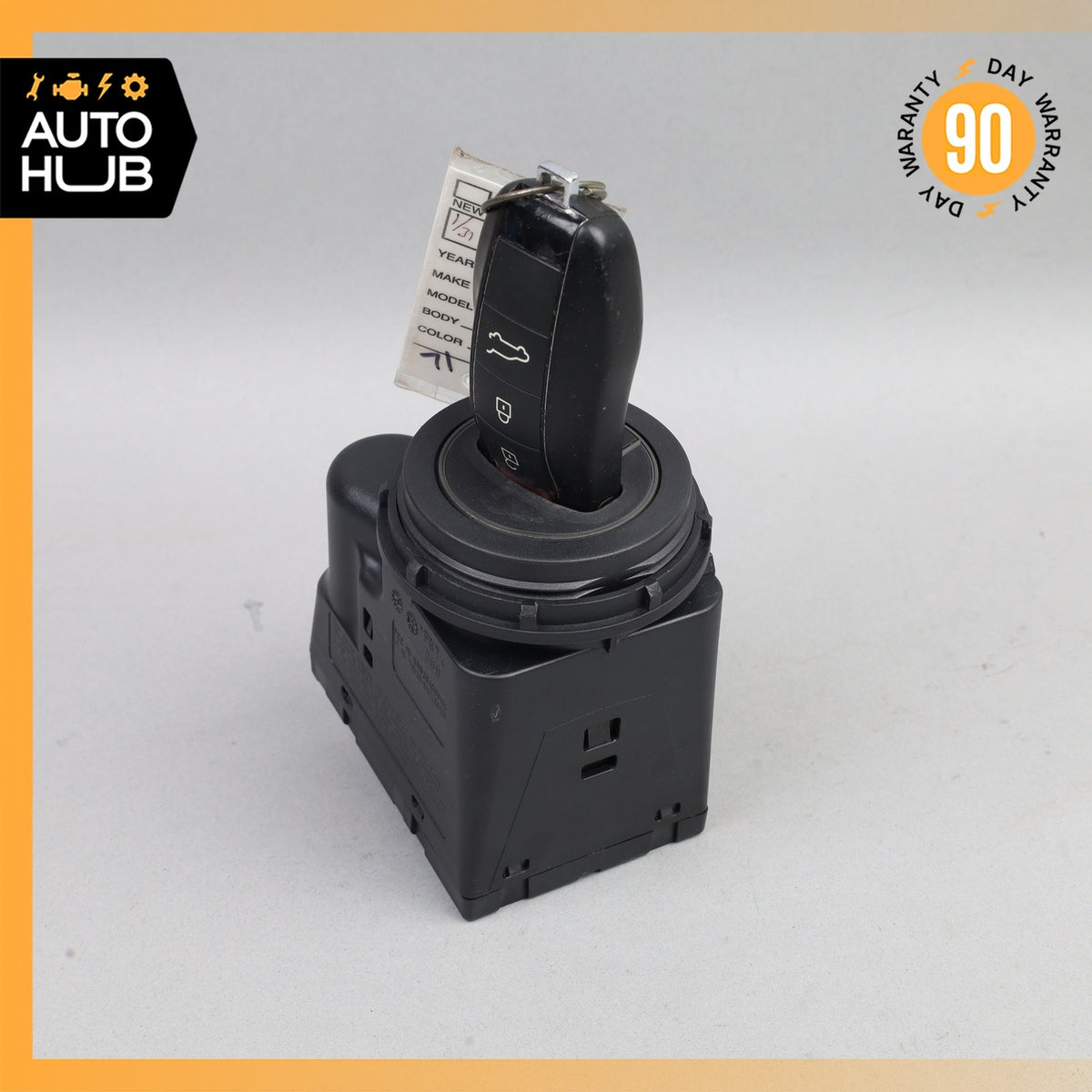15-18 Porsche Macan 95B Start Ignition Switch Module w/ Key 7PP905865F OEM 81k - photo 4