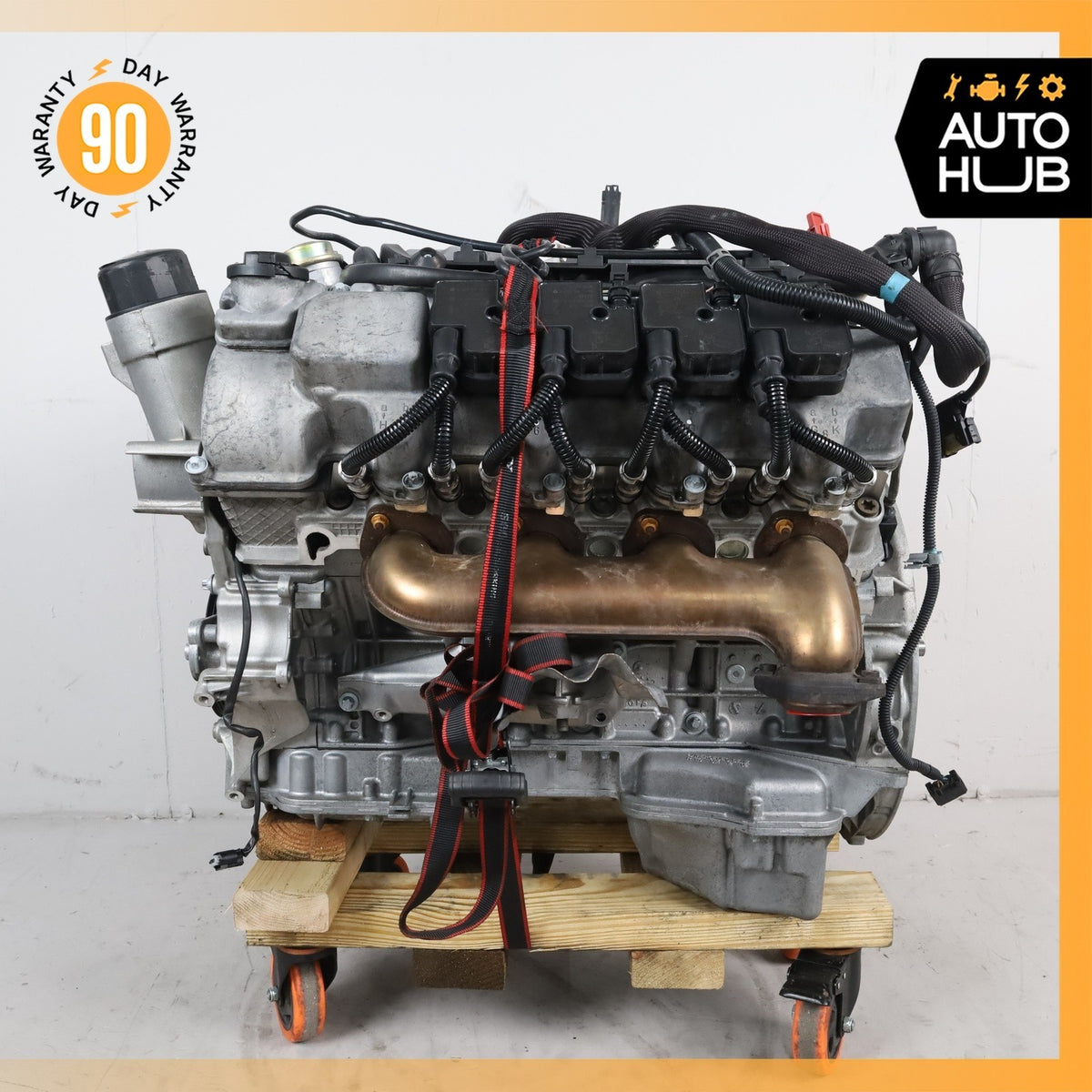 99-06 Mercedes R230 SL500 CLK500 Engine Motor Assembly 5.0 V8 M113 113.963 OEM - photo 9