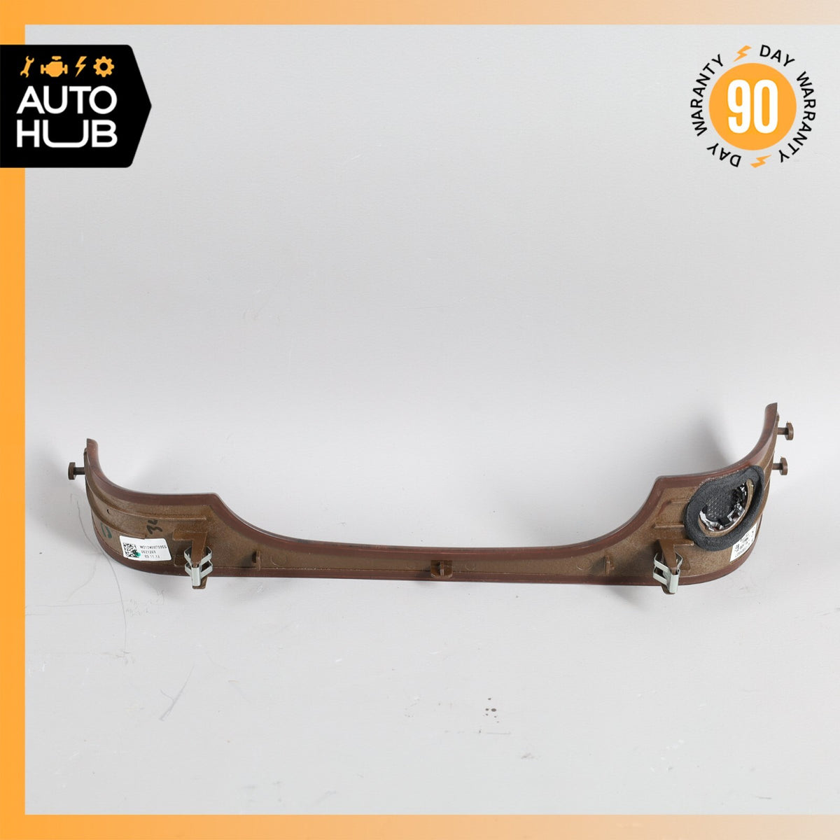 10-16 Mercedes W212 E350 E550 Steering Column Cover Boot Trim Wood OEM - photo 6
