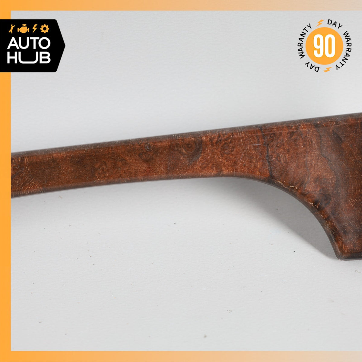 10-16 Mercedes W212 E350 E550 Steering Column Cover Boot Trim Wood OEM - photo 4