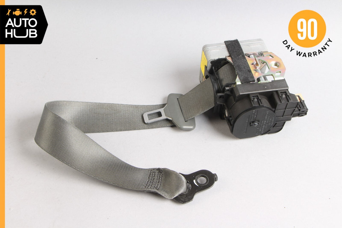 03-06 Mercedes R230 SL500 SL55 AMG Left Side Seat Belt Retractor Charcoal OEM - photo 1