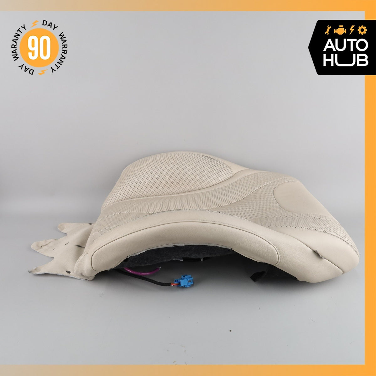 14-17 Mercedes W222 S550 Front Left Side Seat Upper Back Cushion OEM - photo 6