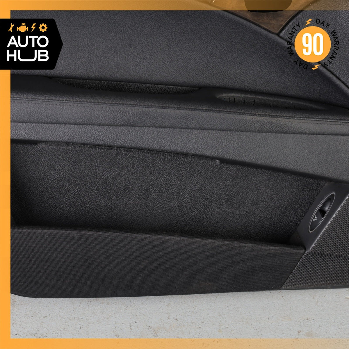 07-09 Mercedes W211 E350 E550 Interior Door Panel Front Left Side Black OEM - photo 6