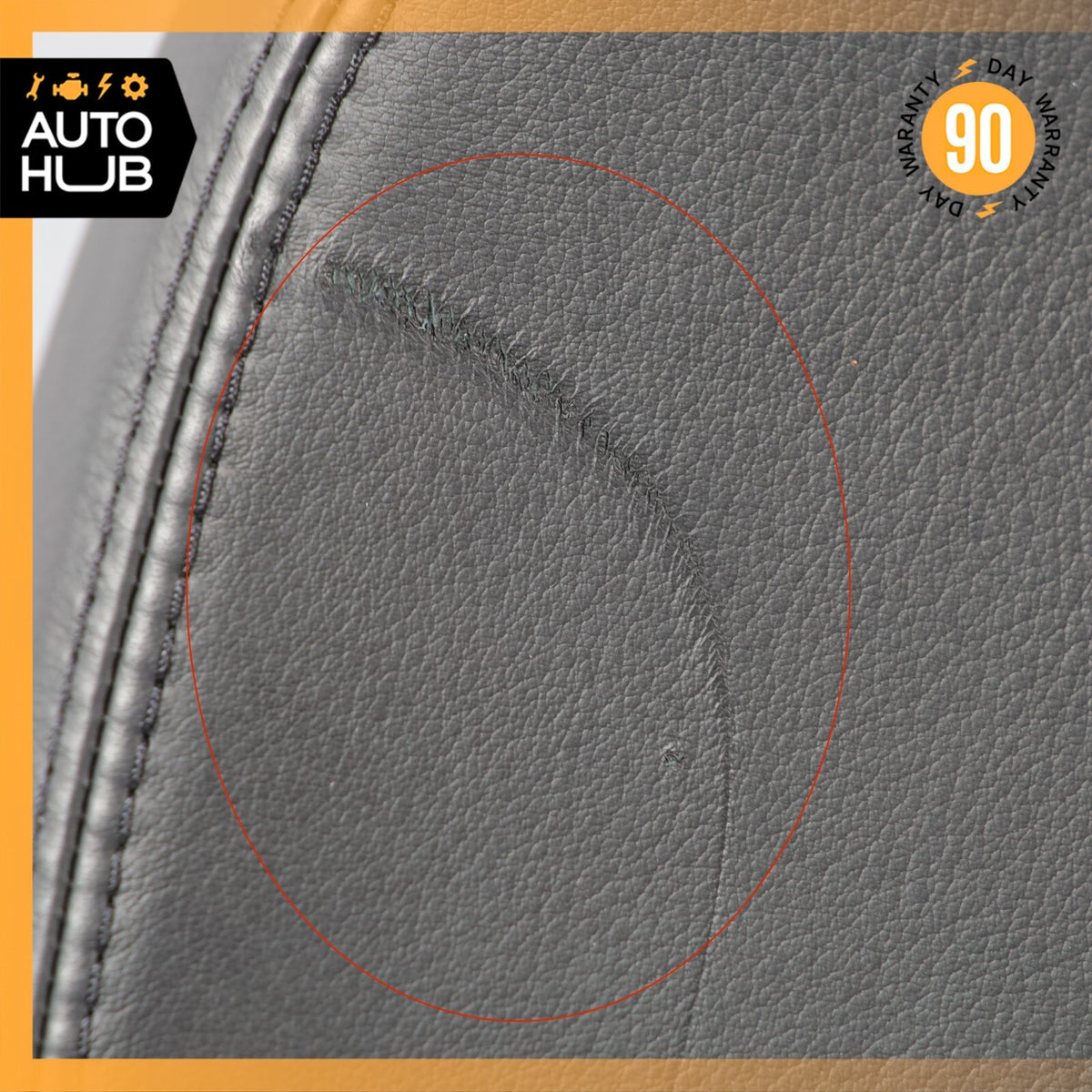 20-22 KARMA Revero GT GTS Back Panel Seat Cover Front Left Side Black OEM 11k - photo 6