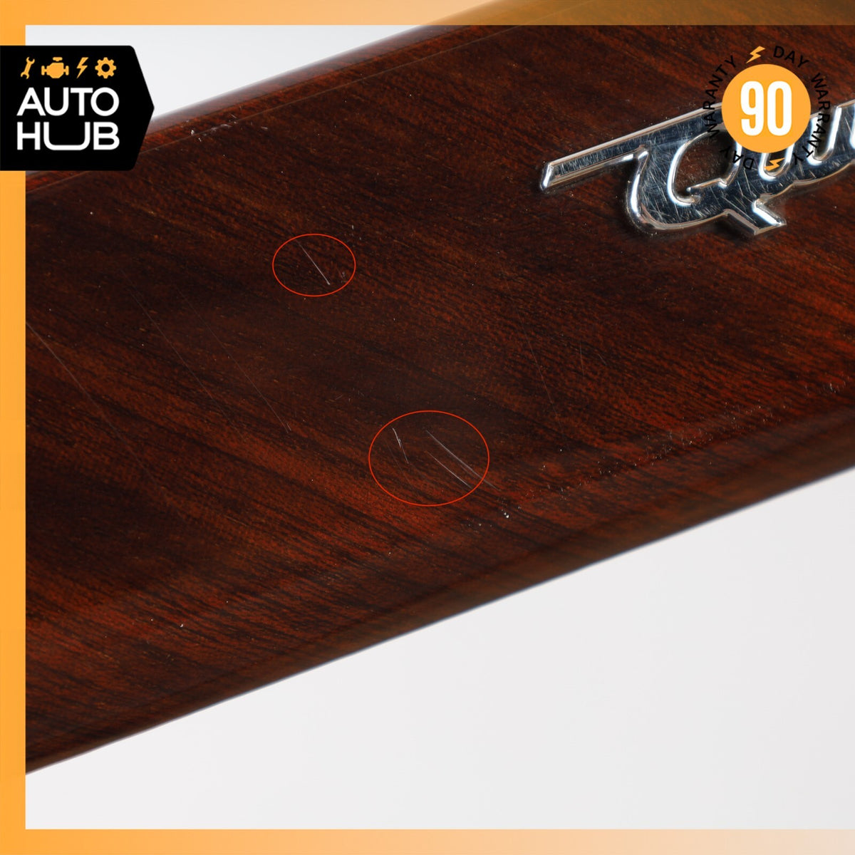03-08 Maserati Quattroporte M139 Right Side Dashboard Panel Trim Wood OEM - photo 7