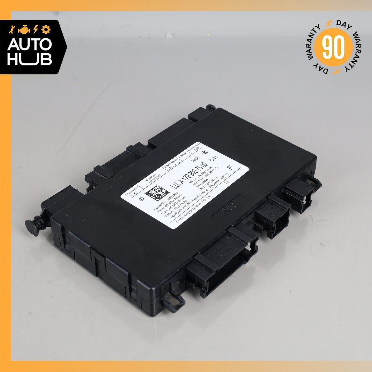 08-18 Mercedes W212 E350 CLS63 SLK250 Seat Control Module Front Left Side OEM - photo 3