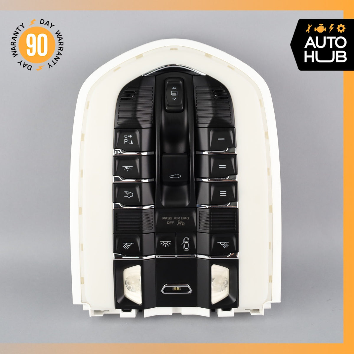 15-18 Porsche Cayenne 958 Macan Front Overhead Dome Light Lamp 7PP959551GN OEM - photo 2