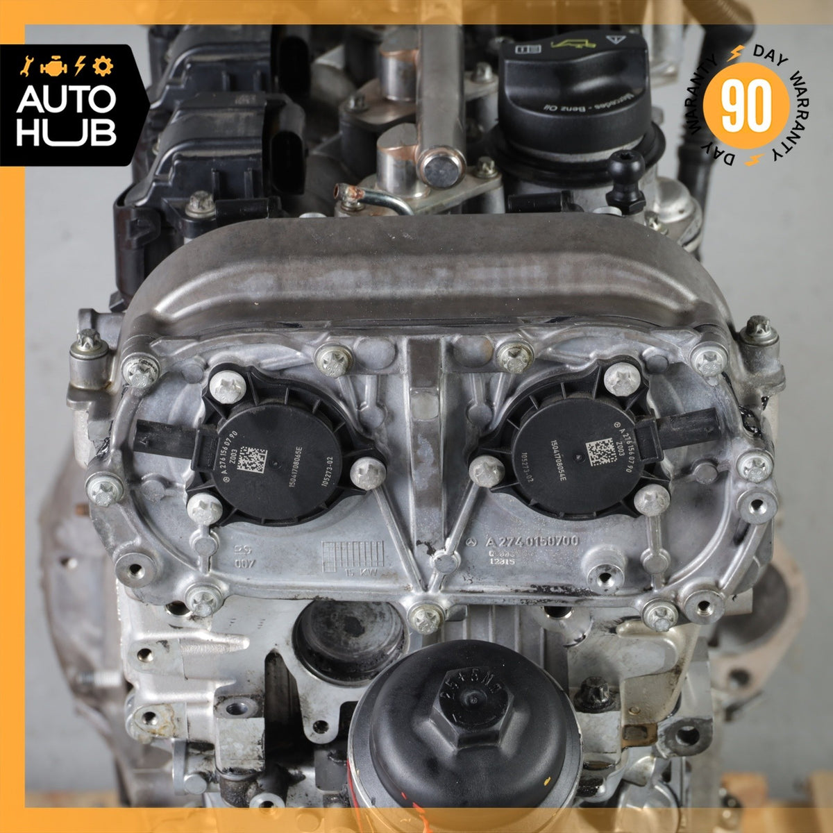 15-20 Mercedes W205 C300 E300 RWD M274 2.0L Engine Motor Assembly 274.920 OEM - photo 6