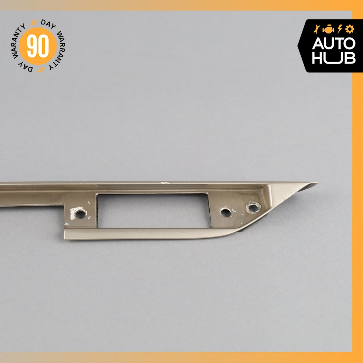 93-99 Mercedes W140 CL600 S500 S600 Coupe Trunk Lid License Plate Trim Panel OEM - photo 7