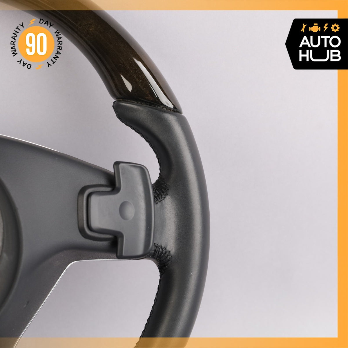 12-18 Mercedes R231 SL400 SL550 Steering Wheel Flat Bottom w/Paddle Shifters OEM - photo 14