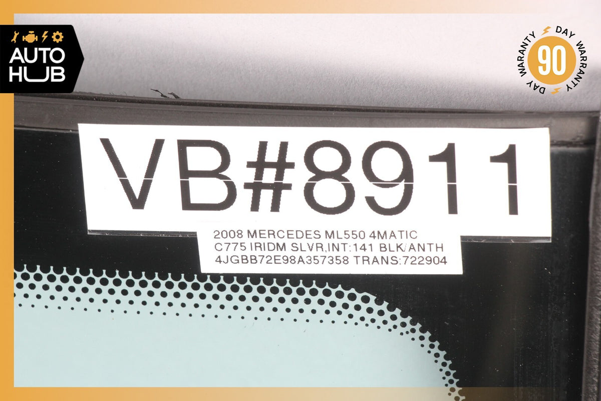 06-11 Mercedes W164 ML550 ML320 ML350 Front Windshield Glass 1646700401 OEM - photo 12
