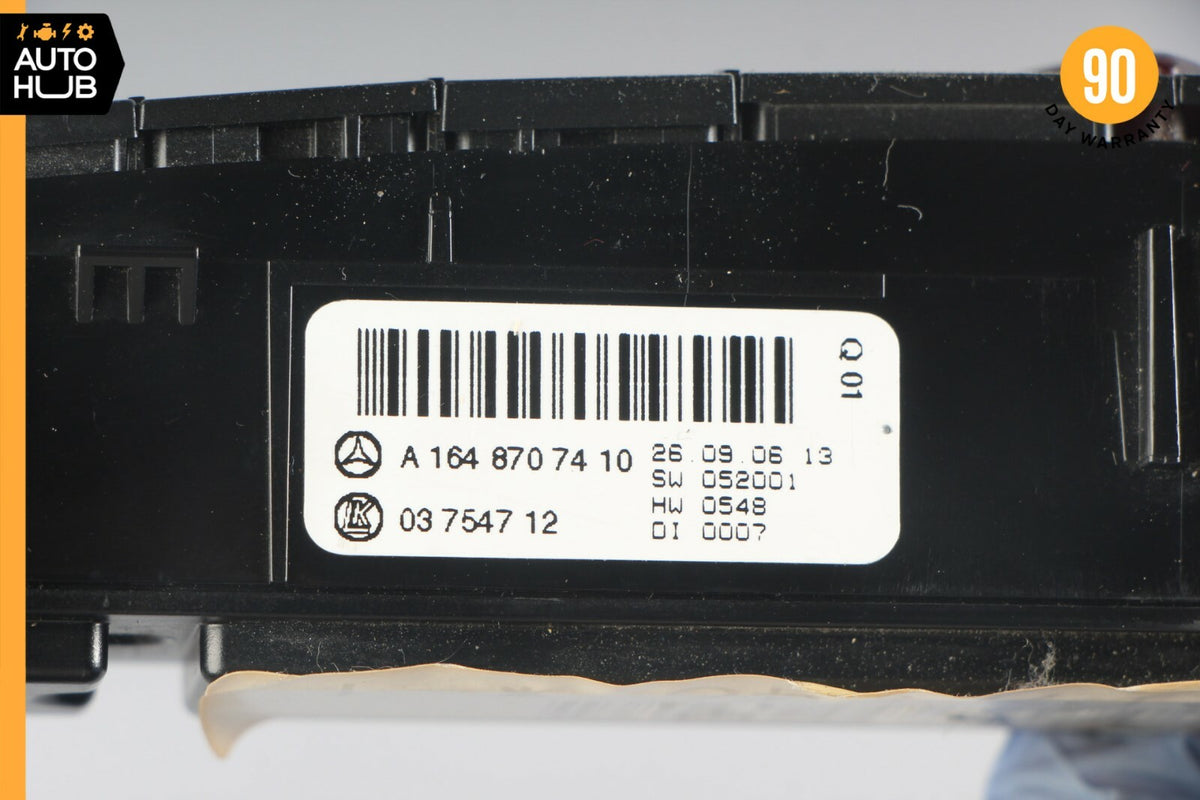 06-12 Mercedes W164 ML320 GL450 Hazard Control Switch Panel 1648707410 OEM - photo 11