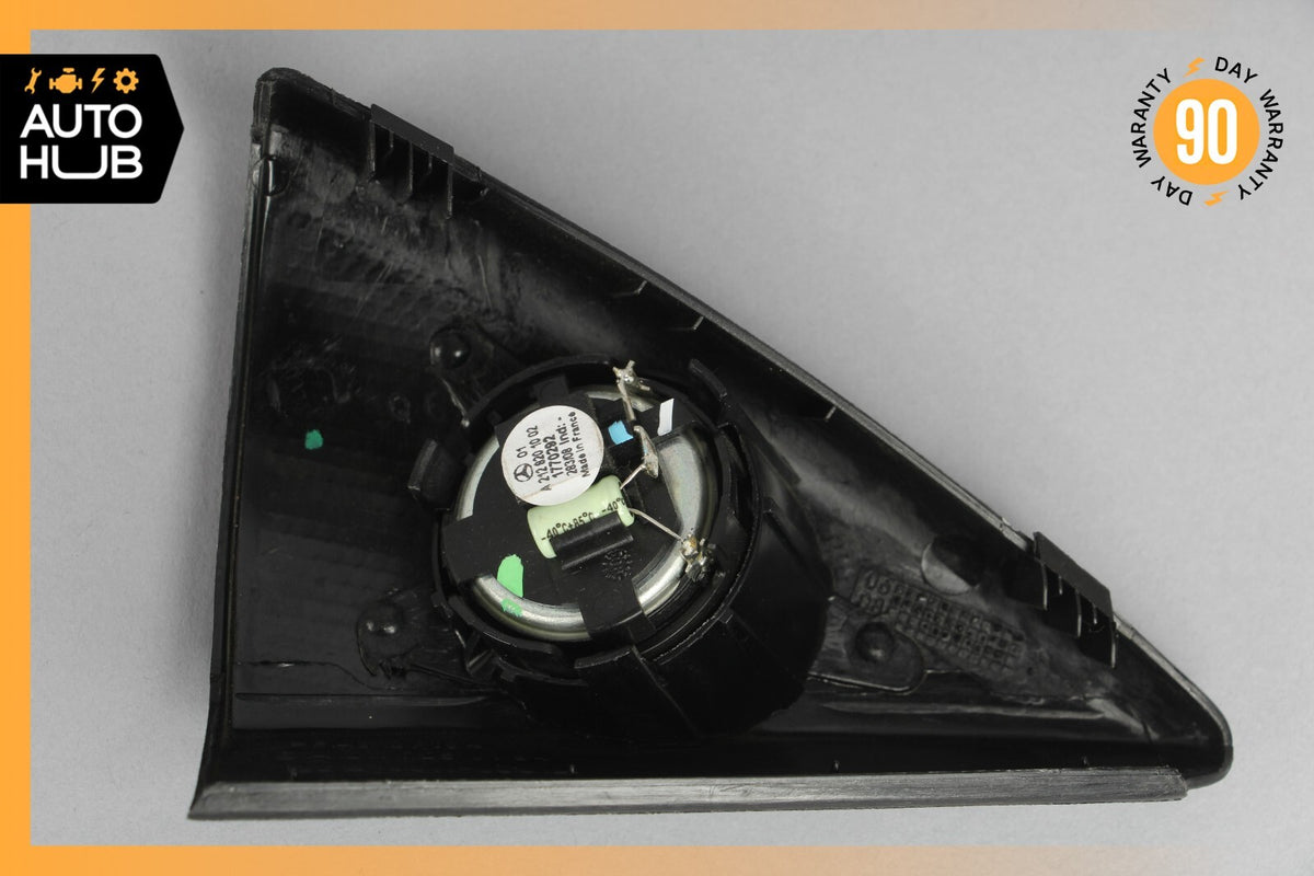 07-09 Mercedes W211 E350 E320 E63 AMG Front Left Tweeter Speaker Cover Black OEM - photo 7